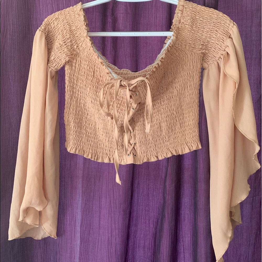 Boho crop top